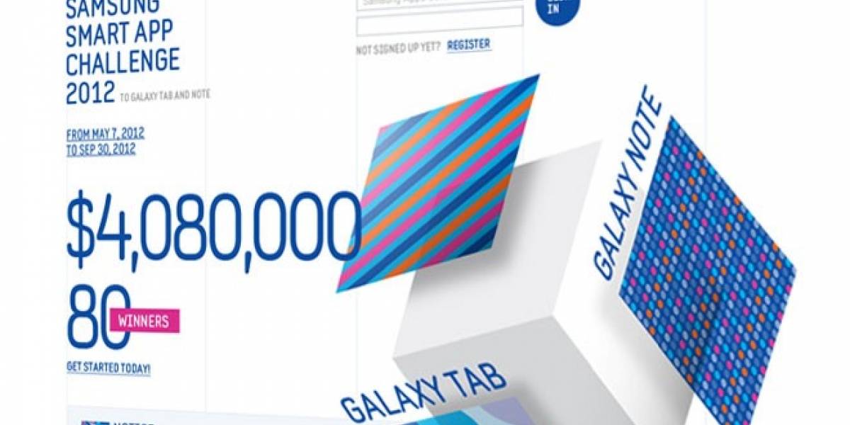 Samsung lanza concurso para el desarrollo de aplicaciones de Galaxy Note y Tab