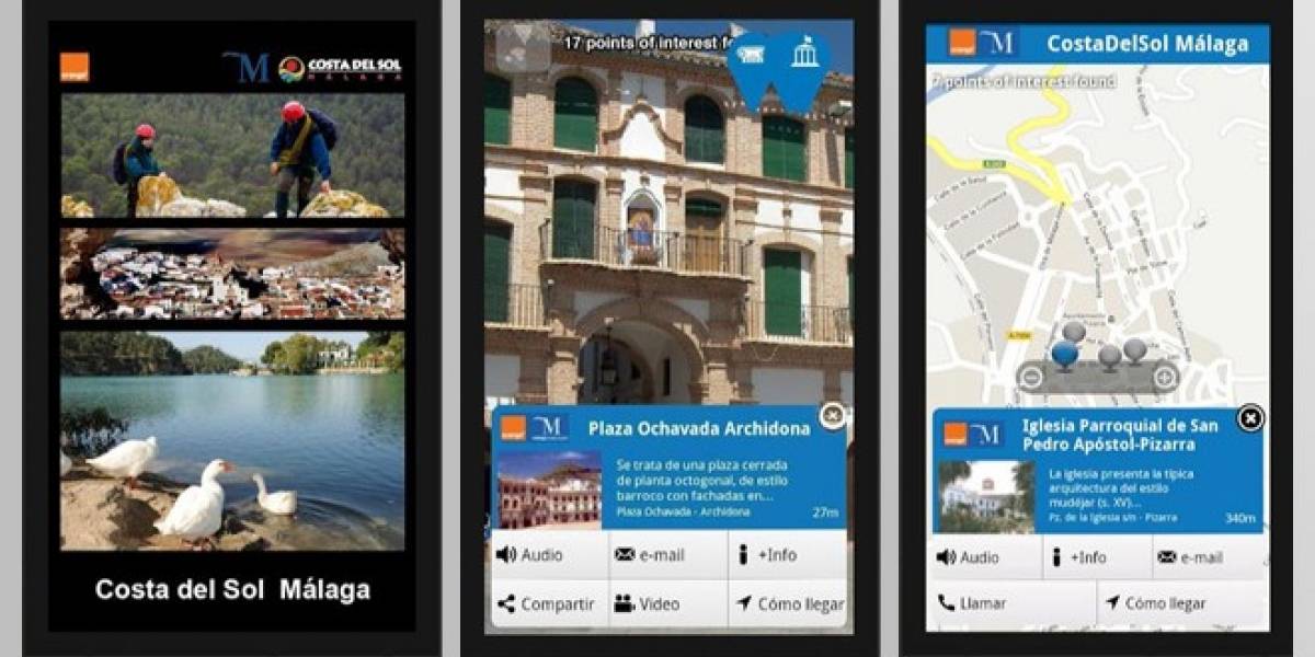 España: Una aplicación de realidad aumentada para hacer turismo en Málaga