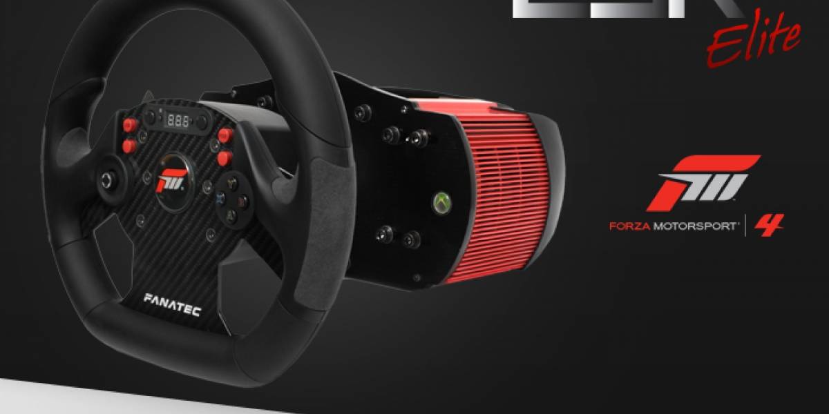 Fanatec presenta su nuevo volante para Forza Motorsport 4