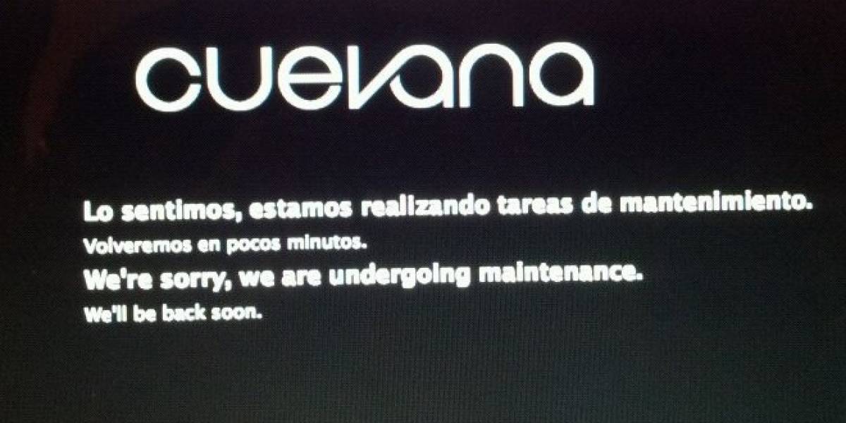 Cuevana dejó de funcionar por "mantenimiento"