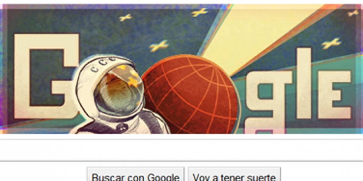 Google celebra el viaje del hombre al espacio