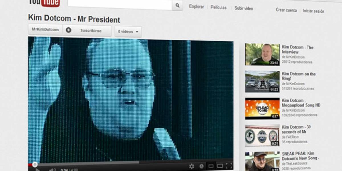 Dotcom ahora le canta 'Mr.President' a Obama