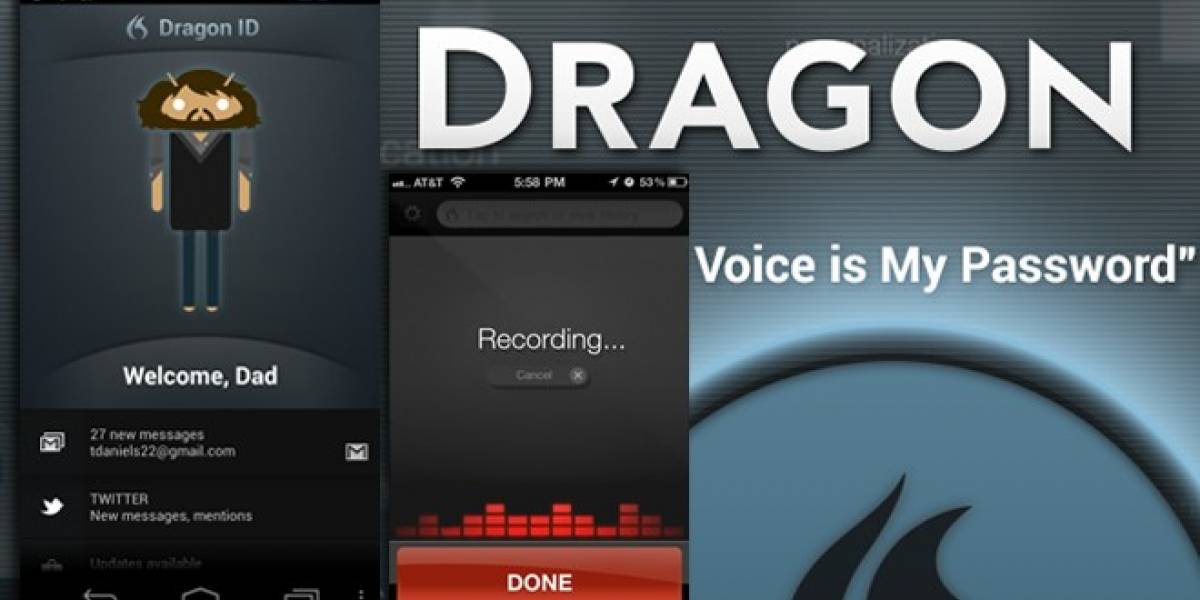 Dragon Id: Nuestra voz será la contraseña en el teléfono inteligente