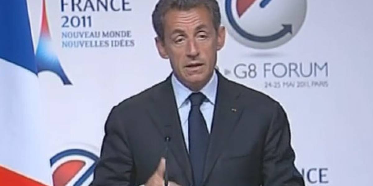Sarkozy: Los gobiernos necesitan regular internet para evitar la anarquía