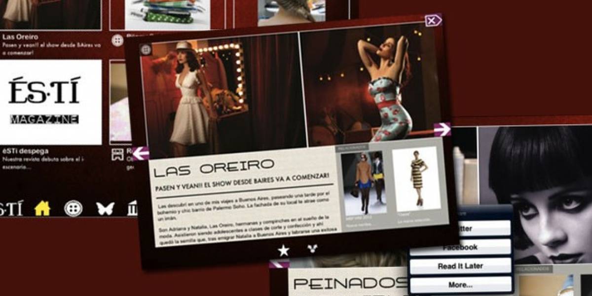 éSTí: La revista para tablets gallega que quiere seducir al mundo de la moda