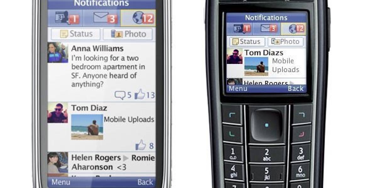 Facebook estará disponible en Argentina para utilizarse desde cualquier celular