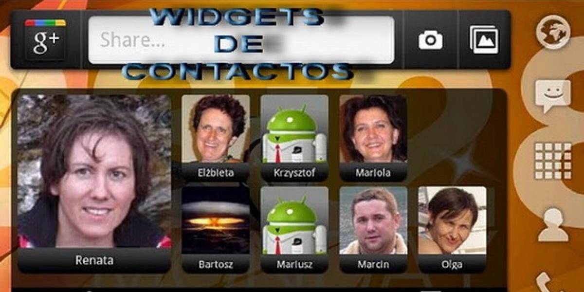 Tus contactos en Android de la forma más espectacular