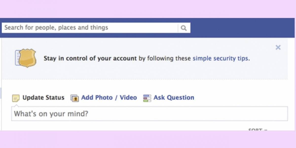 Facebook quiere tu número de teléfono... para cuidarte mejor