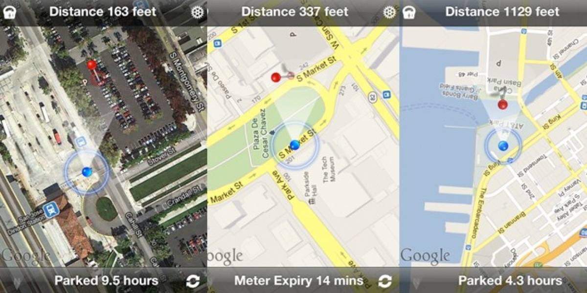 Encuentra dónde está tu auto estacionado con esta app para iPhone