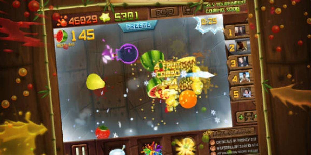Ahora sí, y para todos: Fruit Ninja Frenzy llega a Facebook