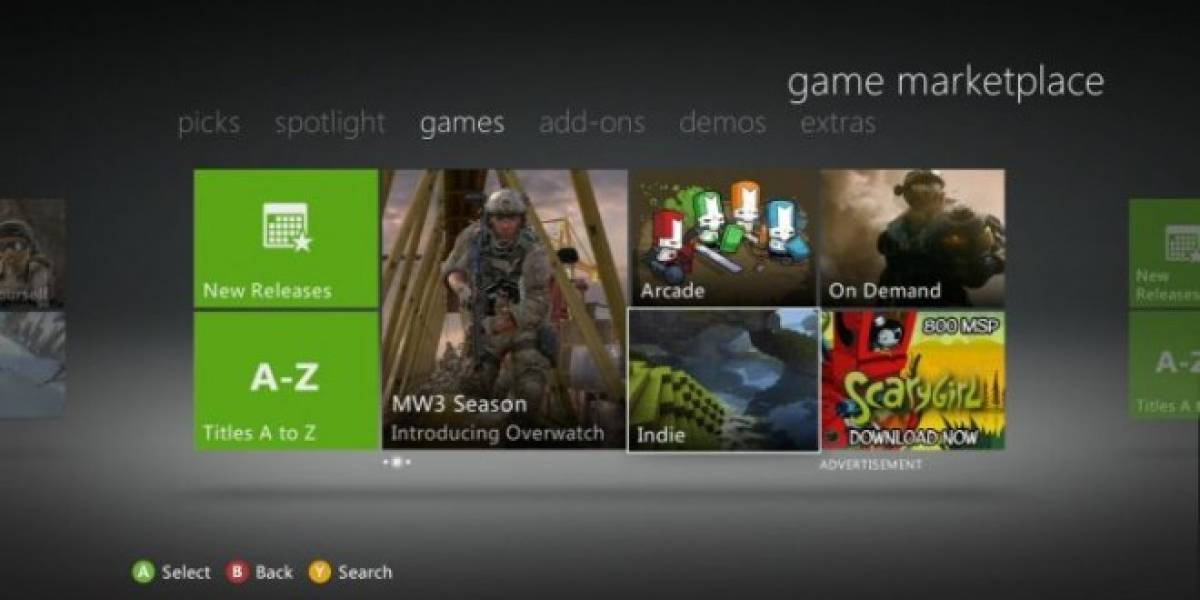 Microsoft niega eventual obsolescencia de Xbox Live Arcade