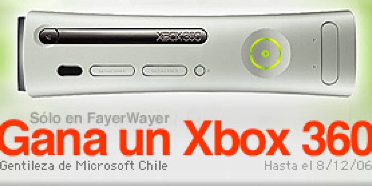 FayerWayer te regala un Xbox 360!