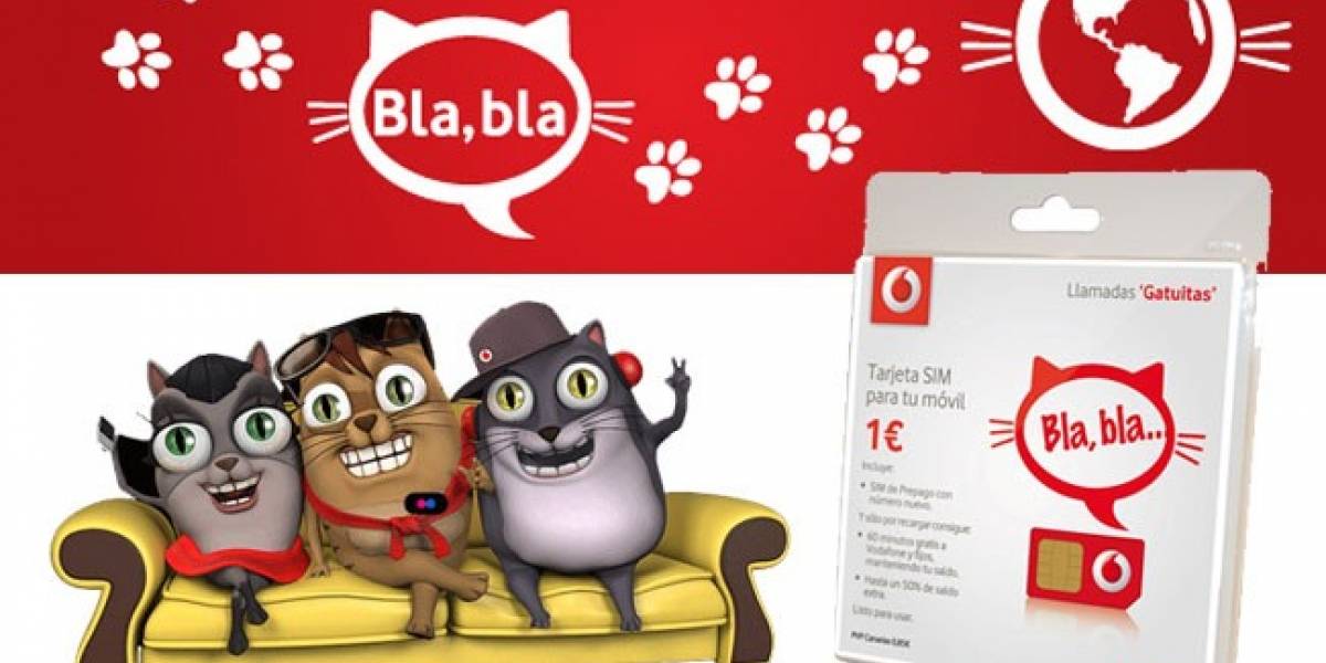 Vodafone venderá SIM prepago vía SMS en España