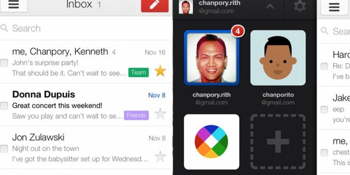Google lanza Gmail 2.0 para iPhone, soporta múltiples cuentas