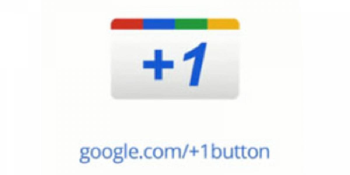 El botón +1 de Google ya está disponible
