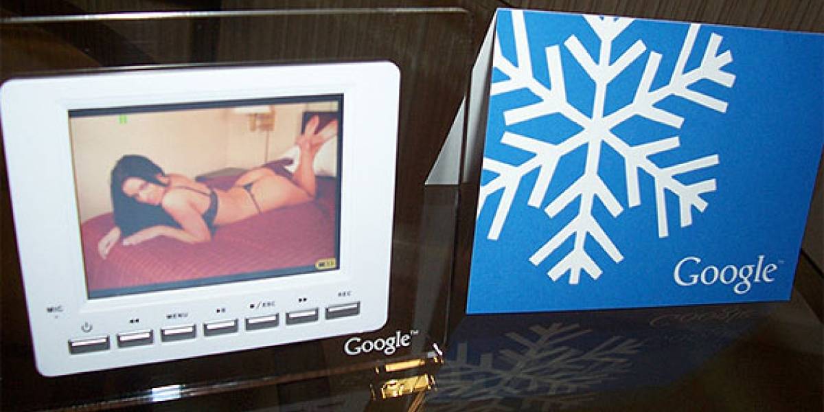 Tarjeta de Navidad de Google