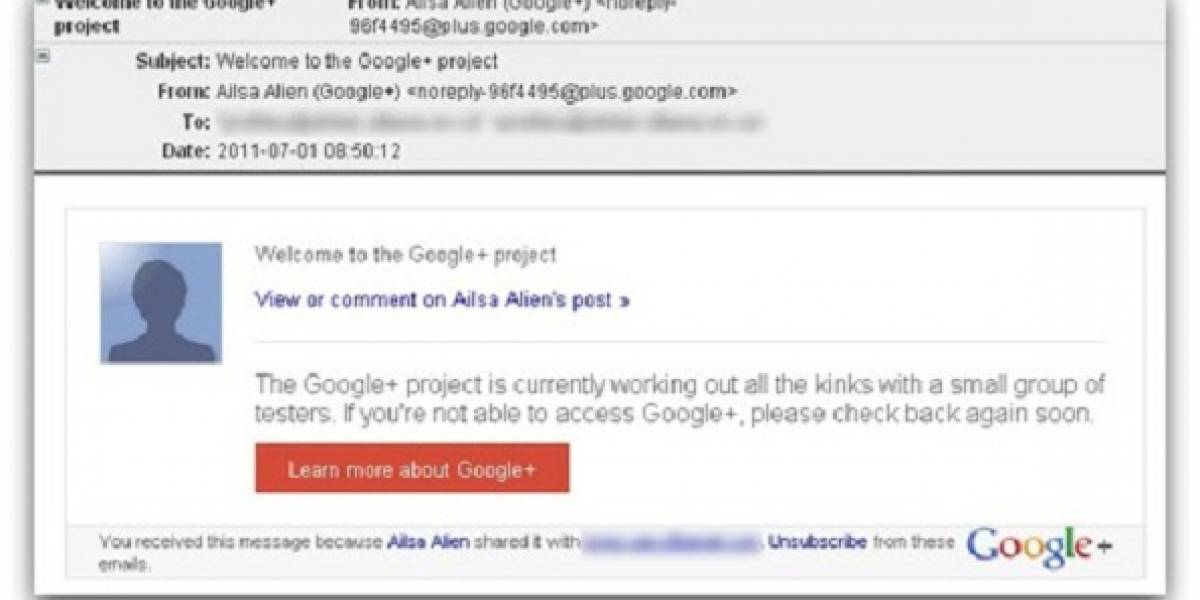 ¡Cuidado!: Aparecen las primeras estafas por phishing como invitaciones a Google+