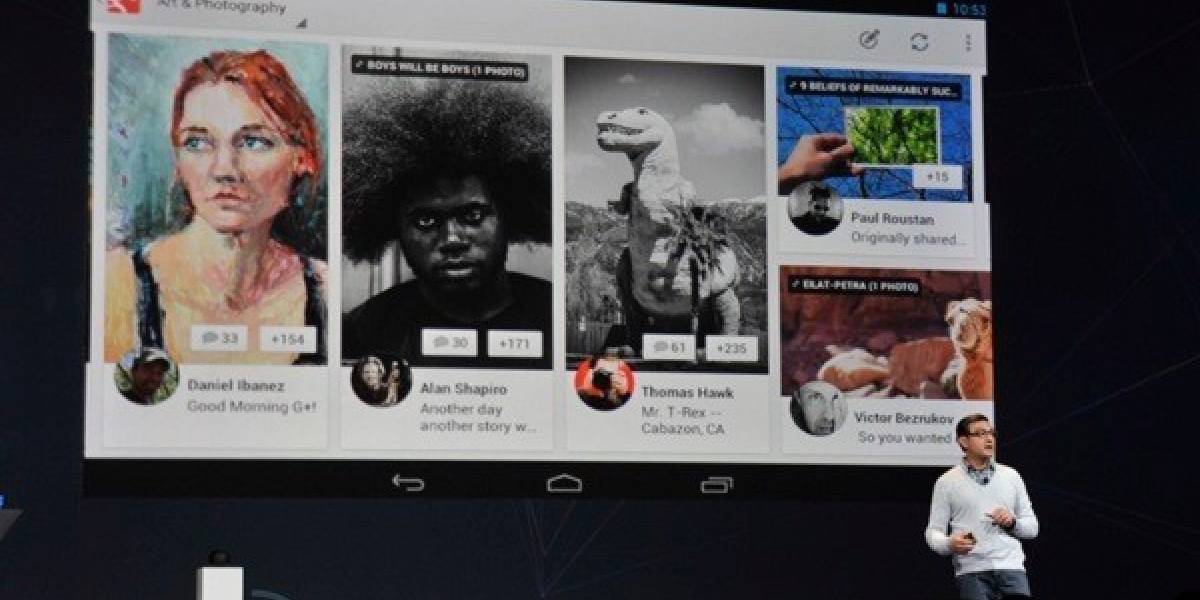 Google+ disponible para tablets Android a contar de hoy, iPad próximamente