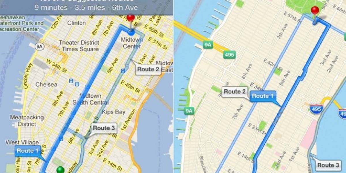 Google tendría lista su app de mapas para iOS