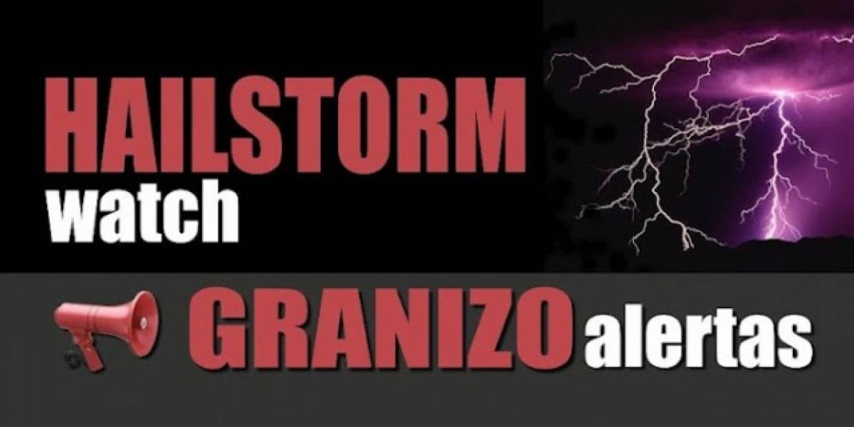 Un desarrollador argentino creó una aplicación que pronostica la caída de granizo