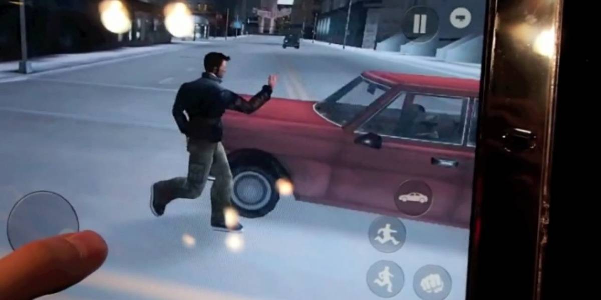 Así se ve Grand Theft Auto III en el iPad 2
