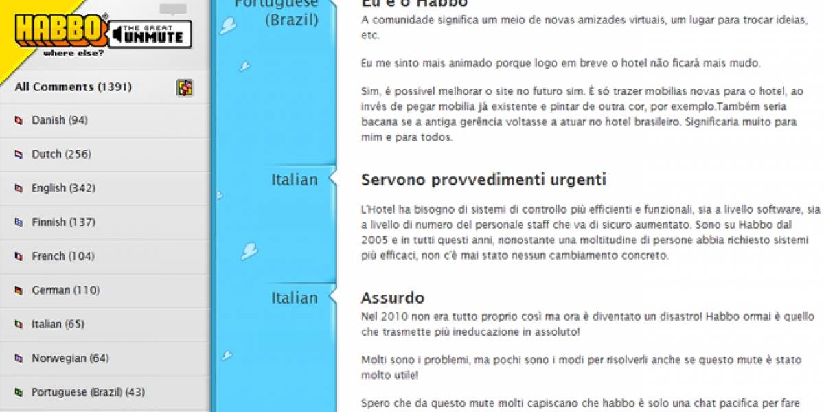 Habbo recibirá sugerencias de los usuarios para hacer el sitio más seguro