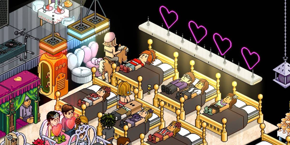 Crisis en el hotel Habbo: Aparentemente está lleno de sexo virtual