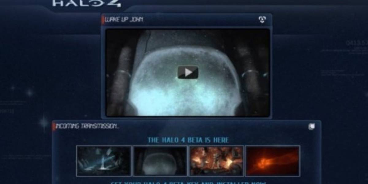 Falso sitio web invitaba a la supuesta beta de Halo 4