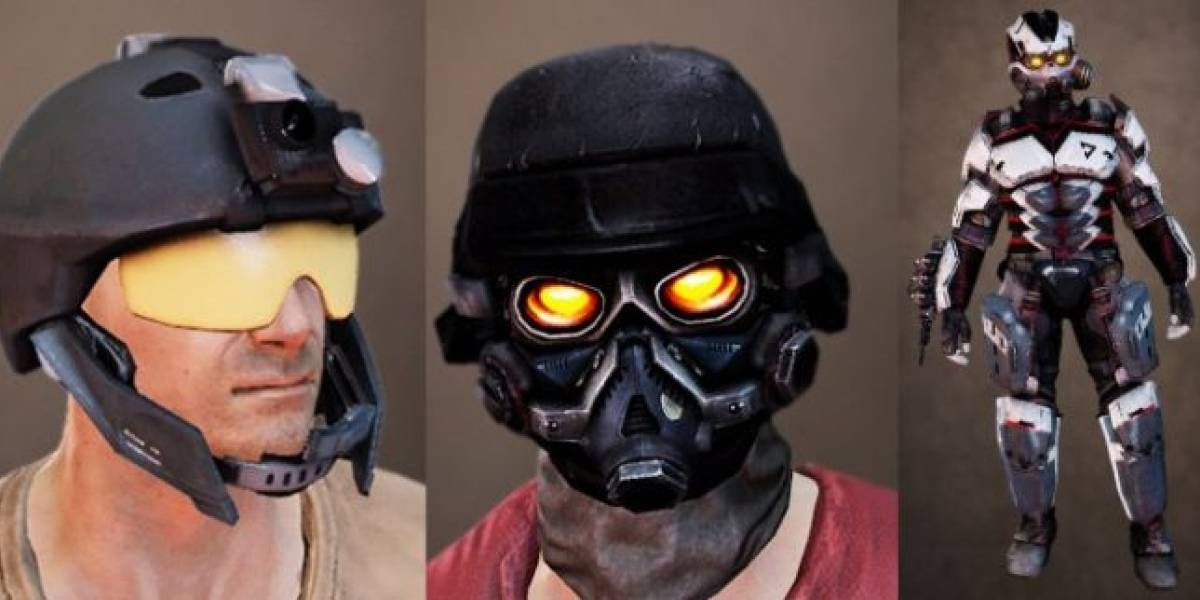 Vístanse de Helghast en el multijugador de Uncharted 3