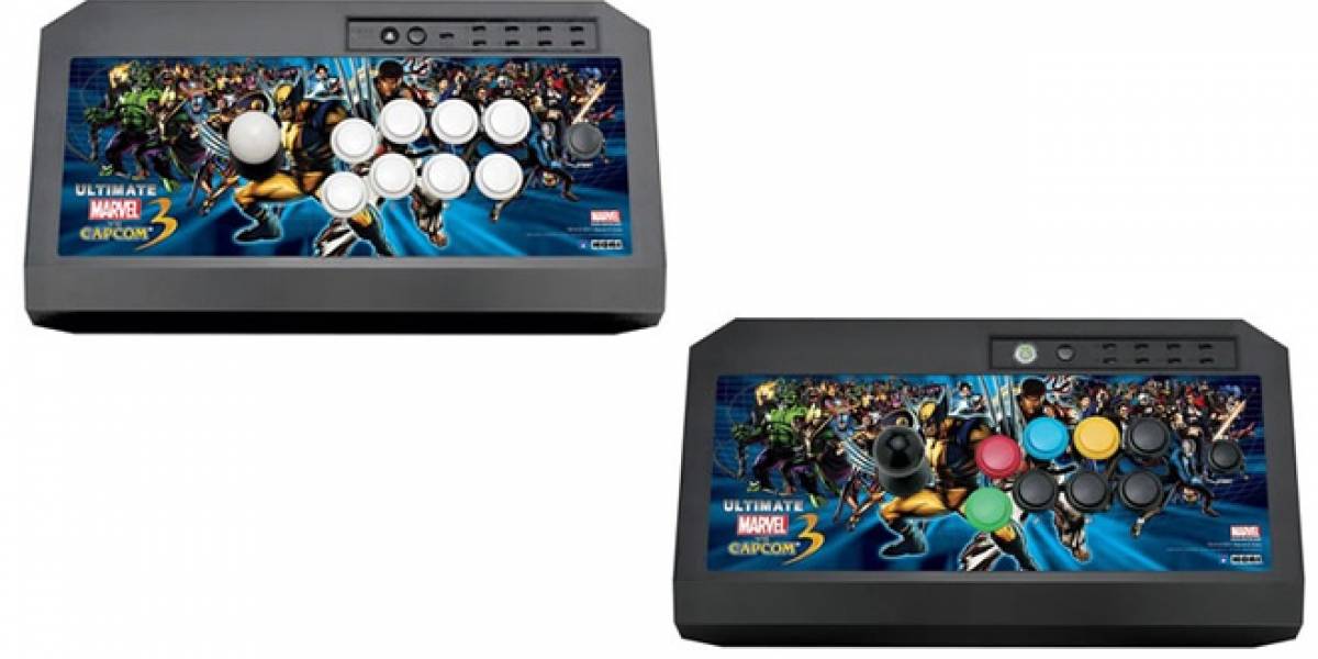 Hori pone a la venta sticks de Ultimate Marvel vs Capcom 3