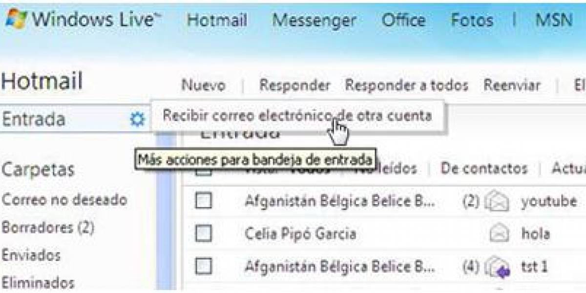 Mira lo que puedes hacer: maneja todas tus cuentas de correo desde Hotmail