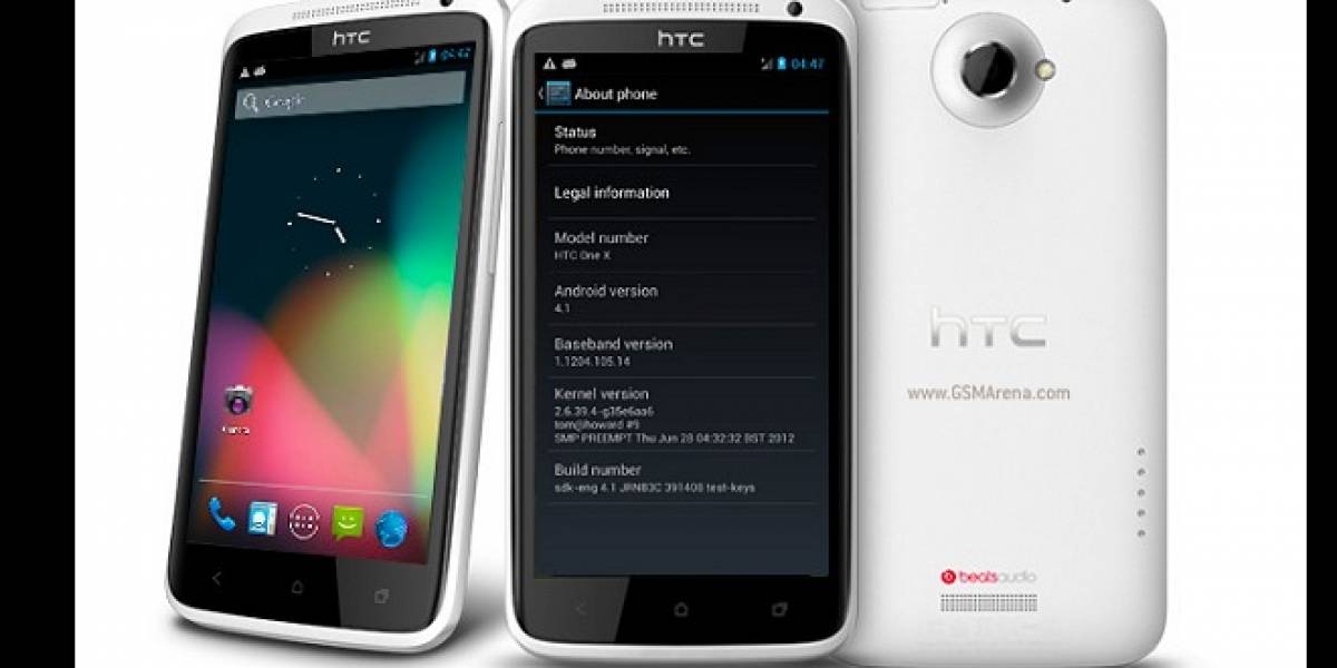 Jelly Bean llega oficialmente este mes para el HTC One X y One S