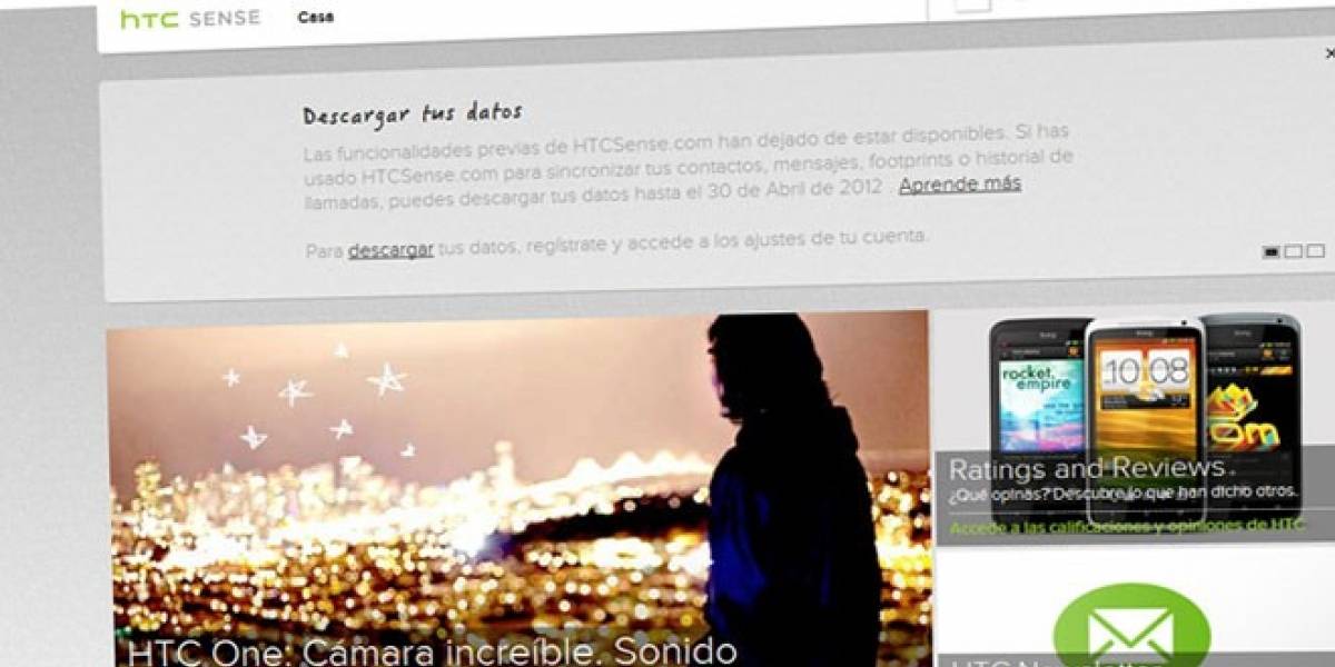 HTCSense.com cierra y tan solo da un mes para recuperar los datos de sus usuarios