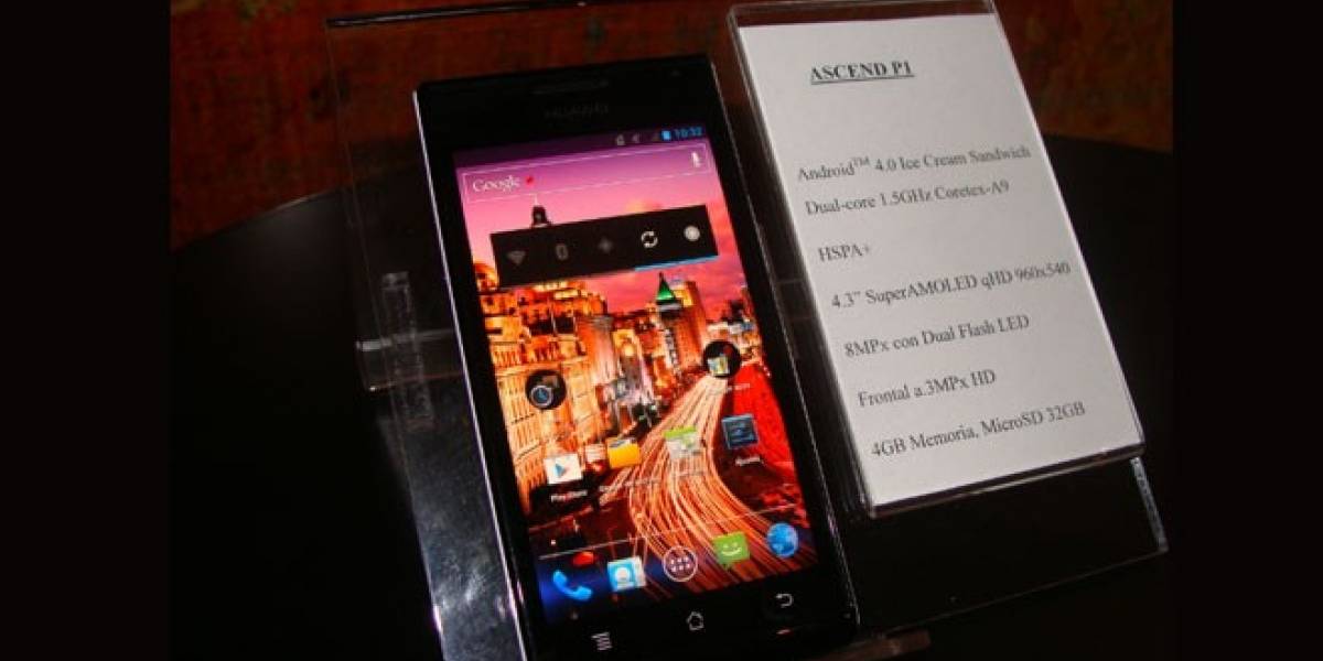 El Ascend P1 de Huawei llega a España de la mano de Vodafone