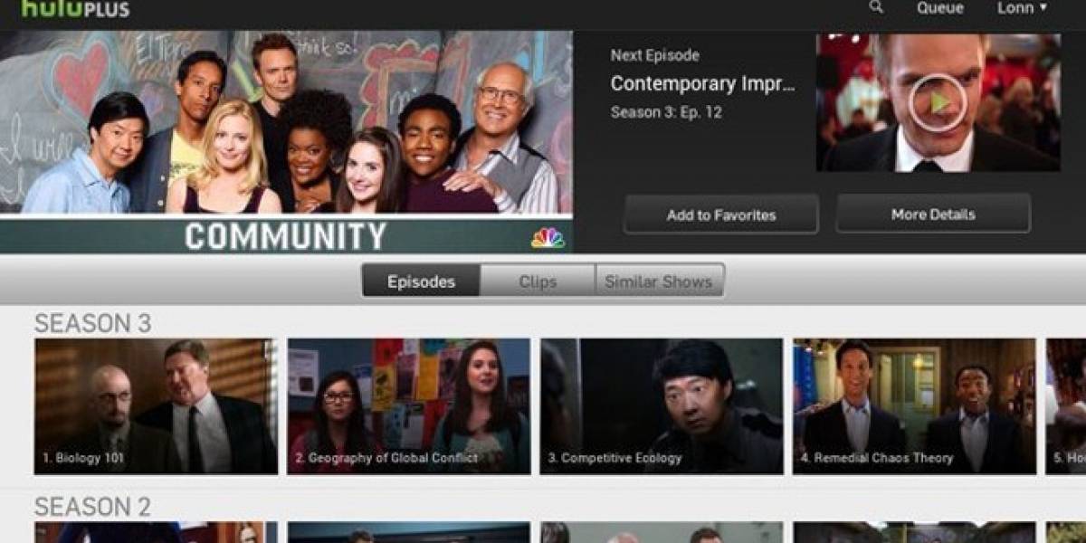 App de Hulu se actualiza para siete tablets Android