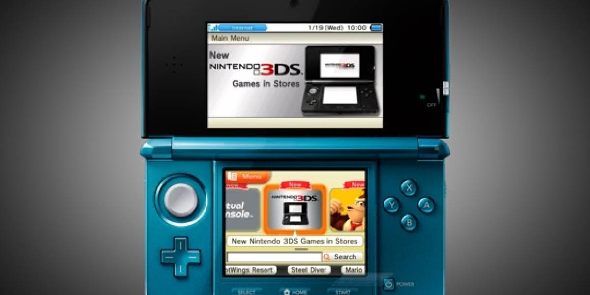 Nintendo retrasa la salida de la eShop y el navegador para 3DS