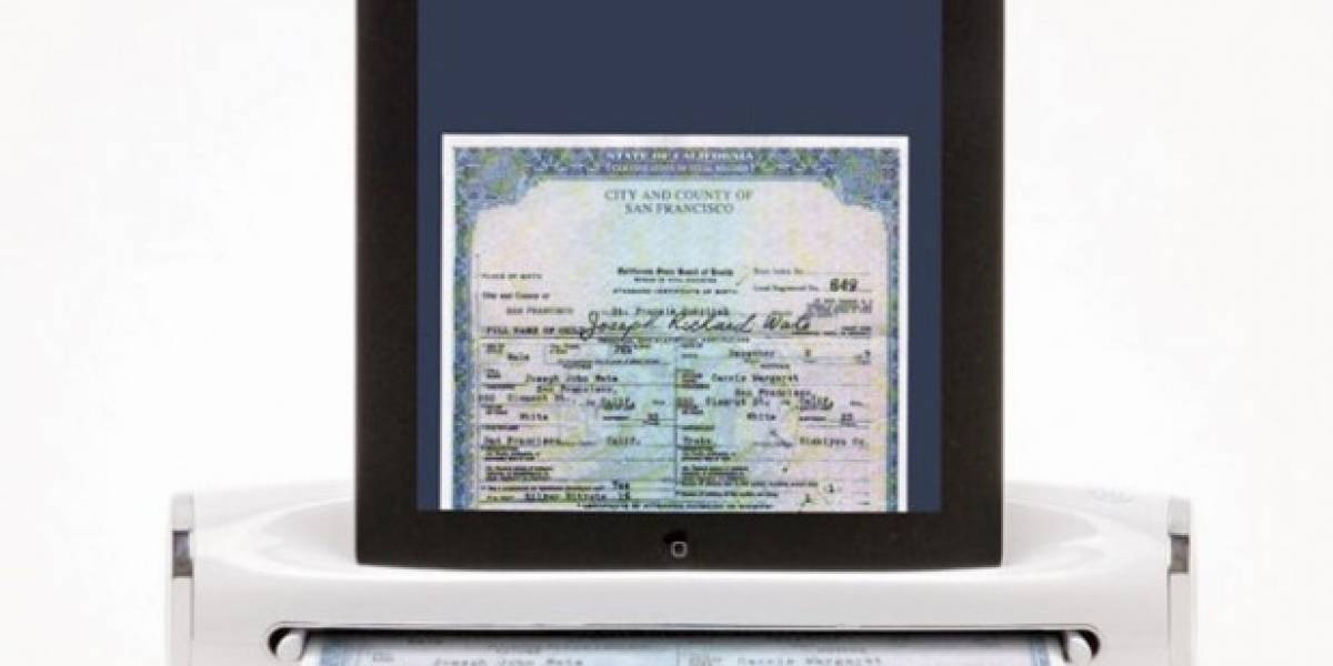 Convierte tu iPad en un escáner