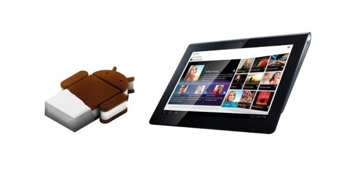 Sony Tablet S comienza a actualizarse a Android Ice Cream Sandwich