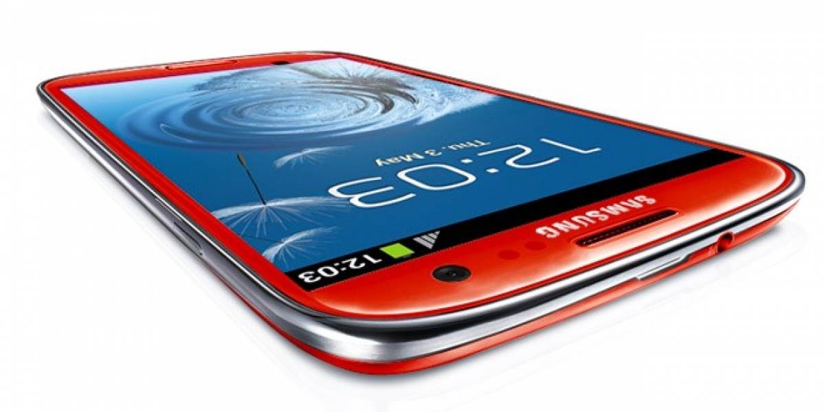 Ni blanco ni azul, un operador tendrá su propio Galaxy S III en rojo