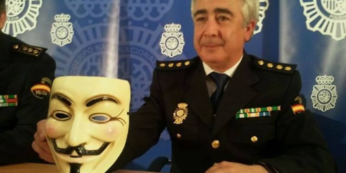 España: Detención de miembros de Anonymous agita la Red