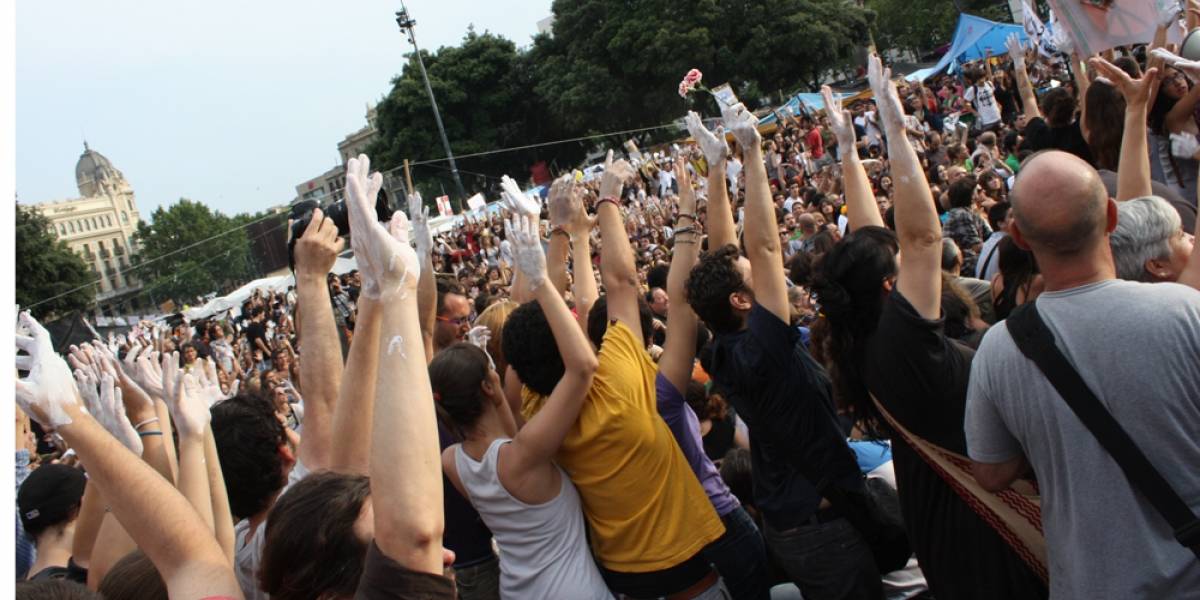España: #bcnsinmiedo reactiva el 15-M