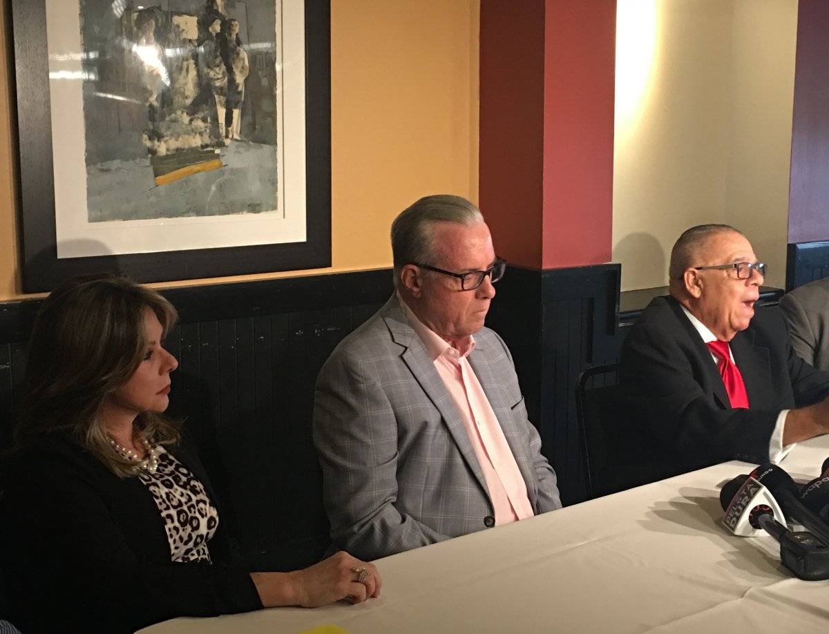 De izquierda a derecha, la licenciada Yazmin Nadal, directora ejecutiva PRADA; Carlos Vaillant, presidente PRADA; y Gerardo Pascual, tesorero de PRADA. / Suministrada