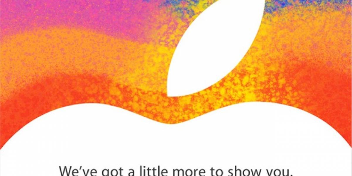 Apple envía invitaciones para un lanzamiento el 23 de Octubre: ¿iPad Mini?