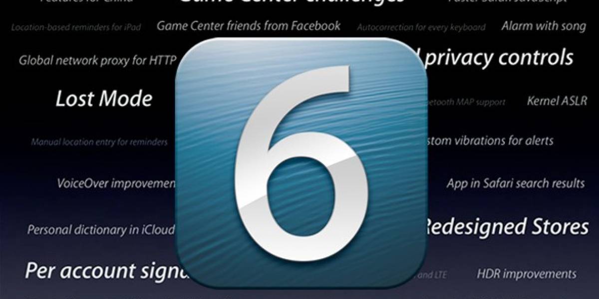 iOS 6 beta 3 impone un límite de aplicaciones que puedes instalar en tu teléfono