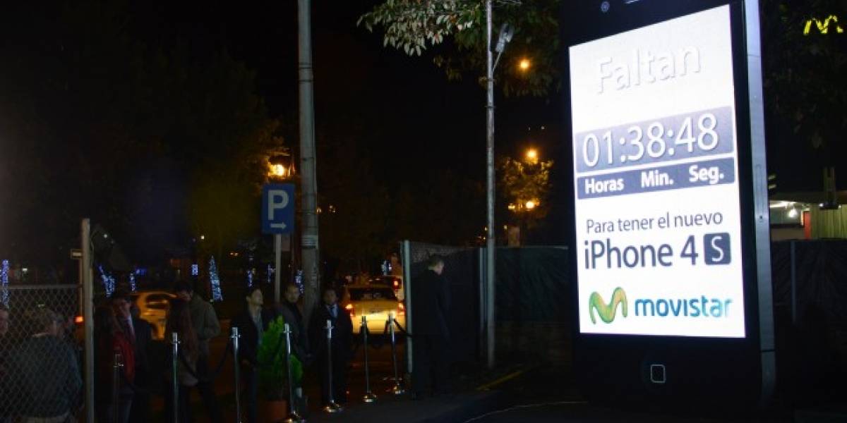 Colombia: Imágenes del lanzamiento del iPhone 4S