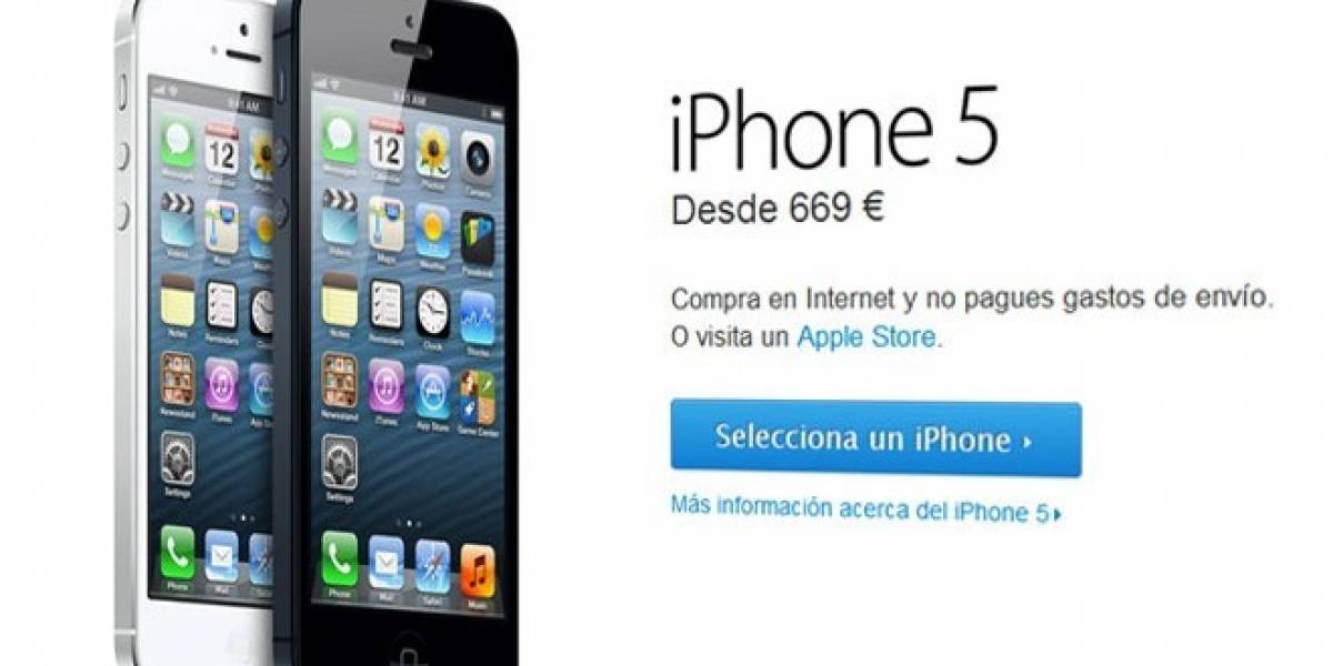 El iPhone 5 ya está en España