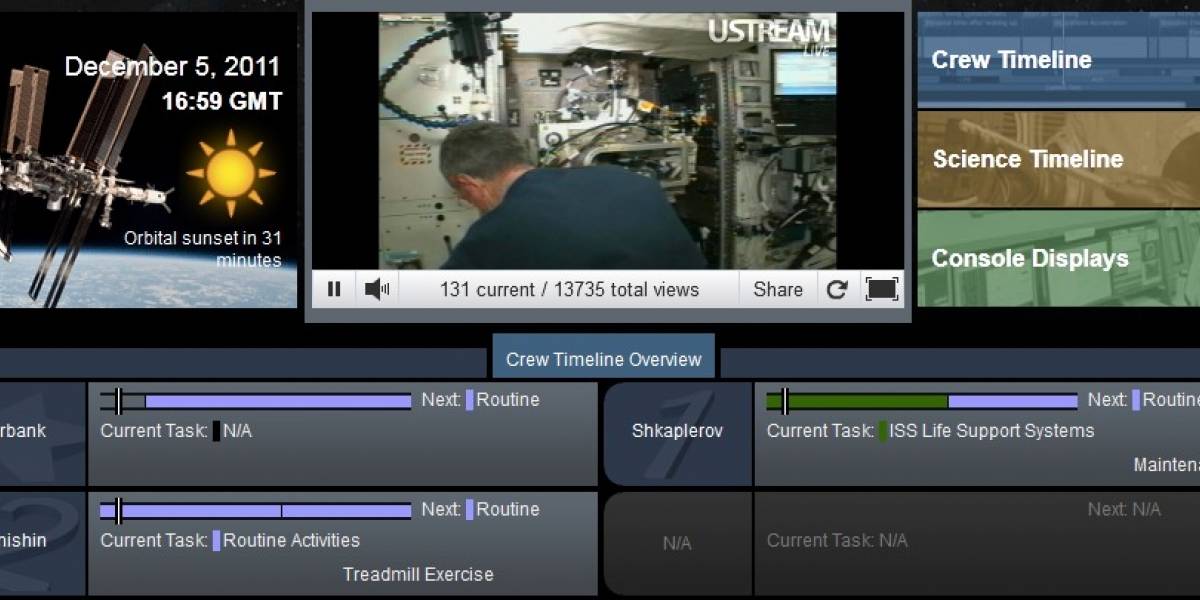 ISS Live!: El canal de la NASA para ver la Tierra desde el espacio en tiempo real