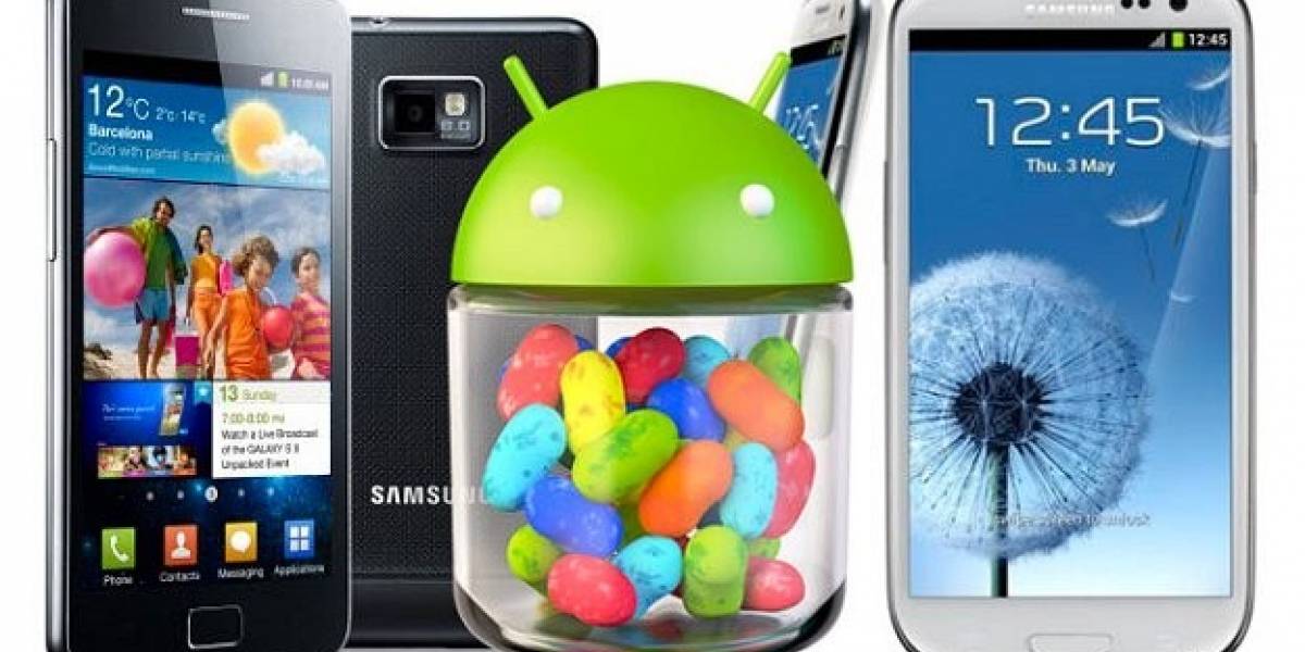 Android Jelly Bean para el Galaxy SIII disponible en Octubre y Galaxy SII en Noviembre