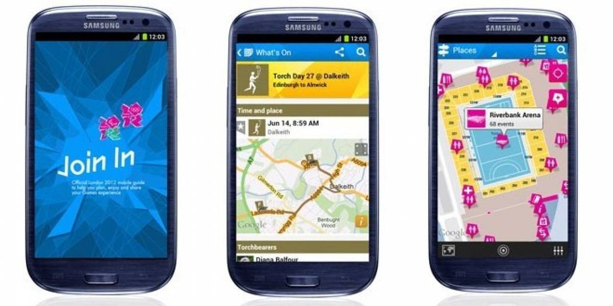 Los Juegos Olímpicos Londres 2012 estrenan aplicación iOS, Android y Blackberry