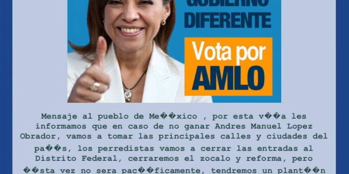 México: Hackean página de Josefina Vázquez Mota